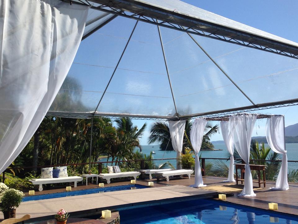 AlugTendas - Tenda para casamento na praia