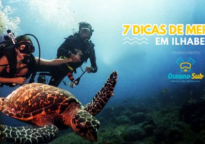 7 dicas sobre mergulho em Ilhabela