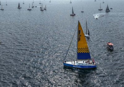 Barco Brasil se prepara para regata de volta ao mundo