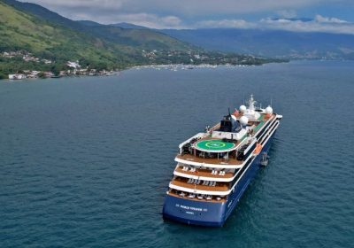 Cruzeiros marítimos em 2024/2025: Ilhabela dá boas-vindas ao primeiro navio da temporada