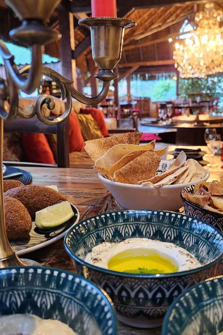 Sandara, restaurante de comida libanesa artesanal em Ilhabela