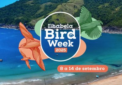 Ilhabela realiza Bird Week 2025 com programação especial de observação de aves e educação ambiental